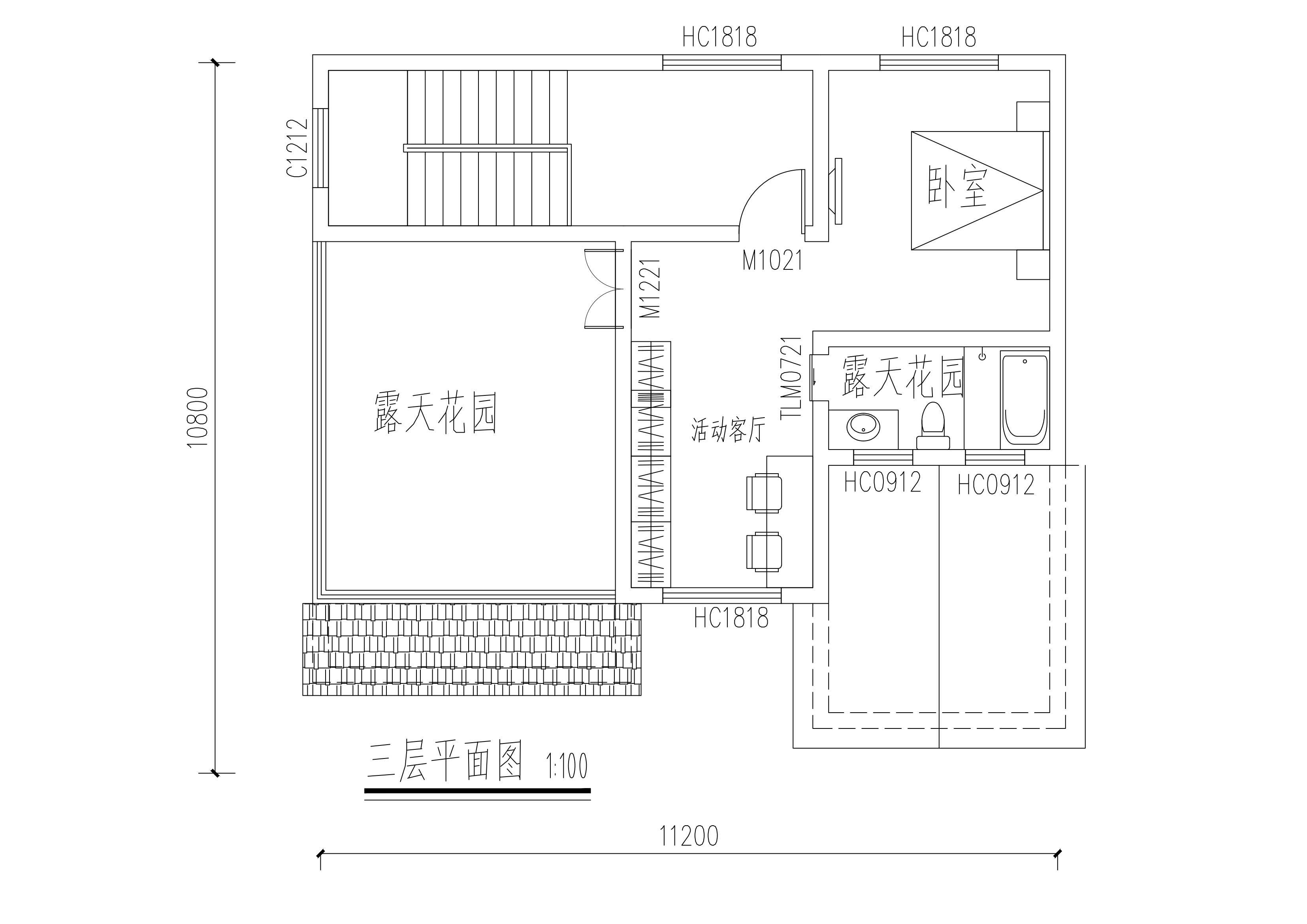 轻钢别墅效果图—美丽乡村九